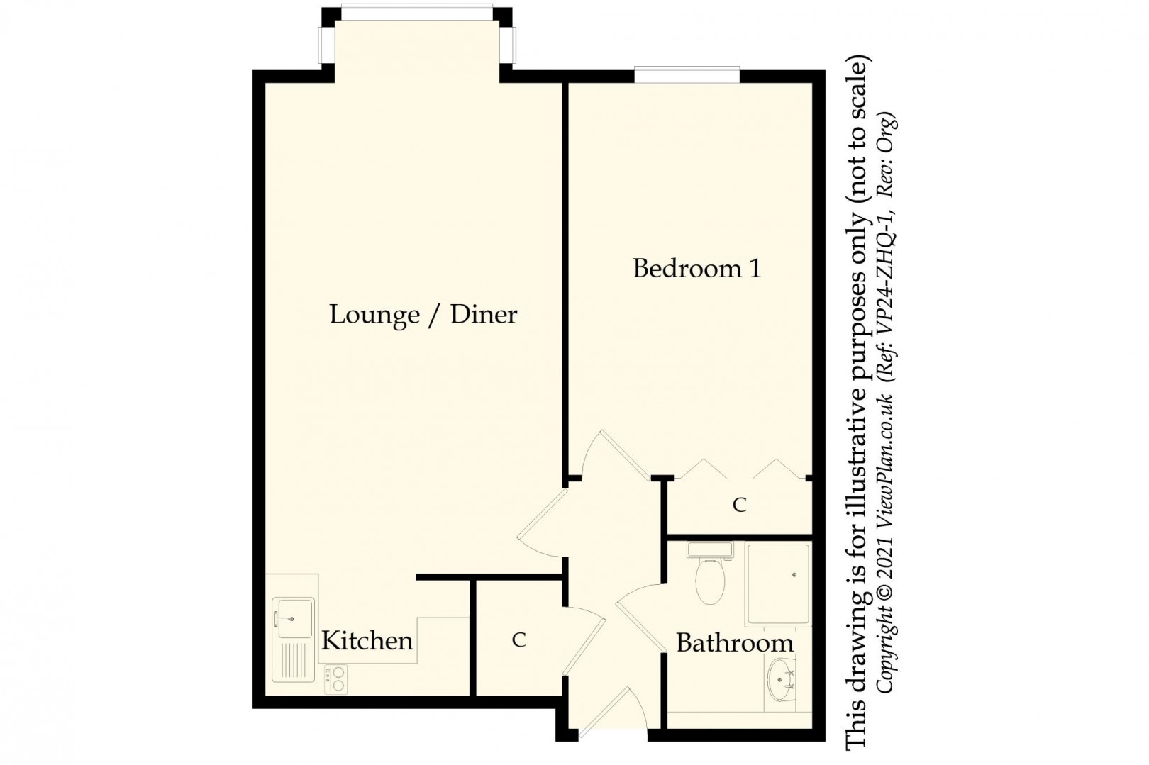 Floorplan for Homeside House, Bradford Place, Penarth