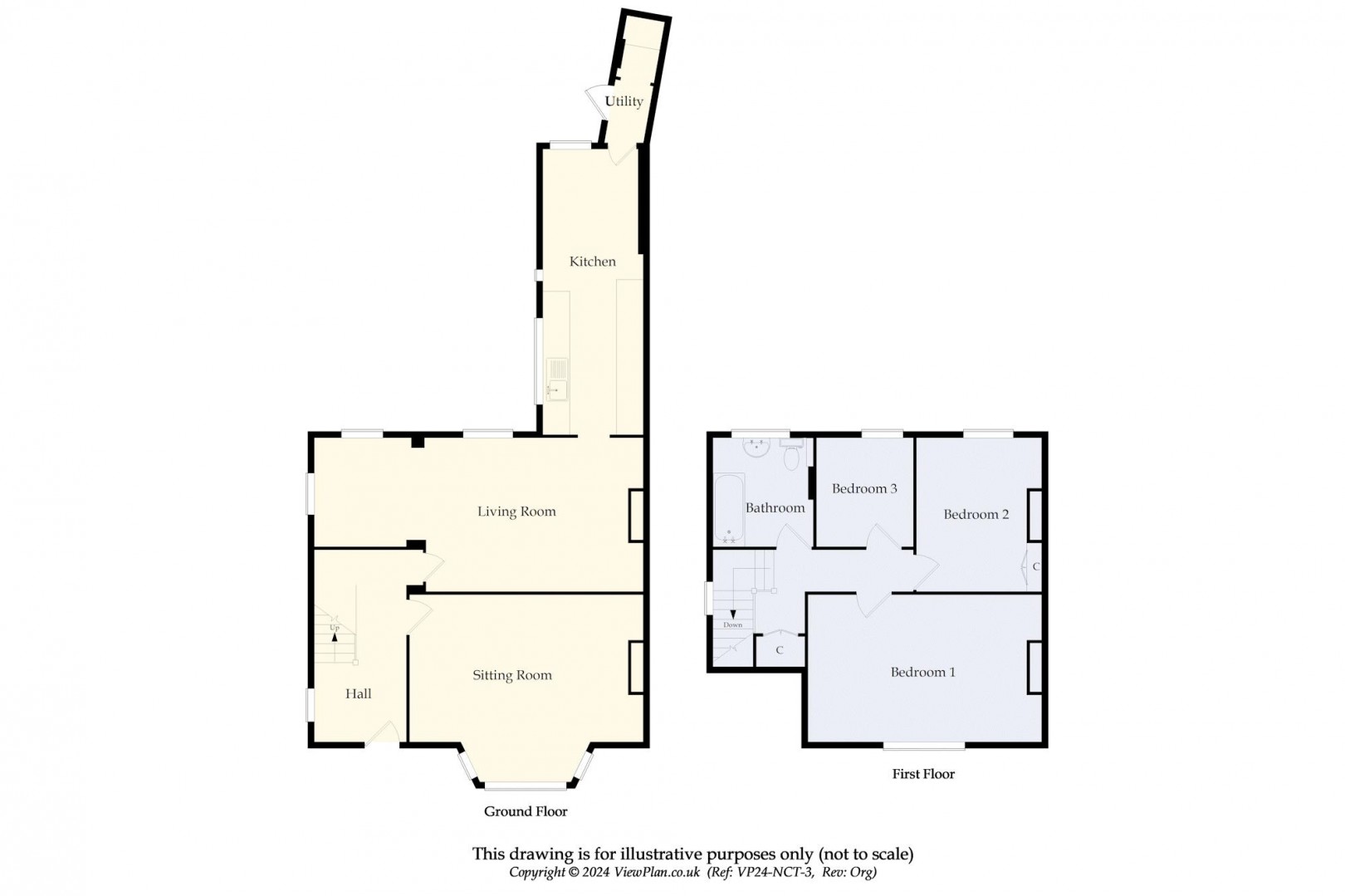 Floorplan for South Road, Sully