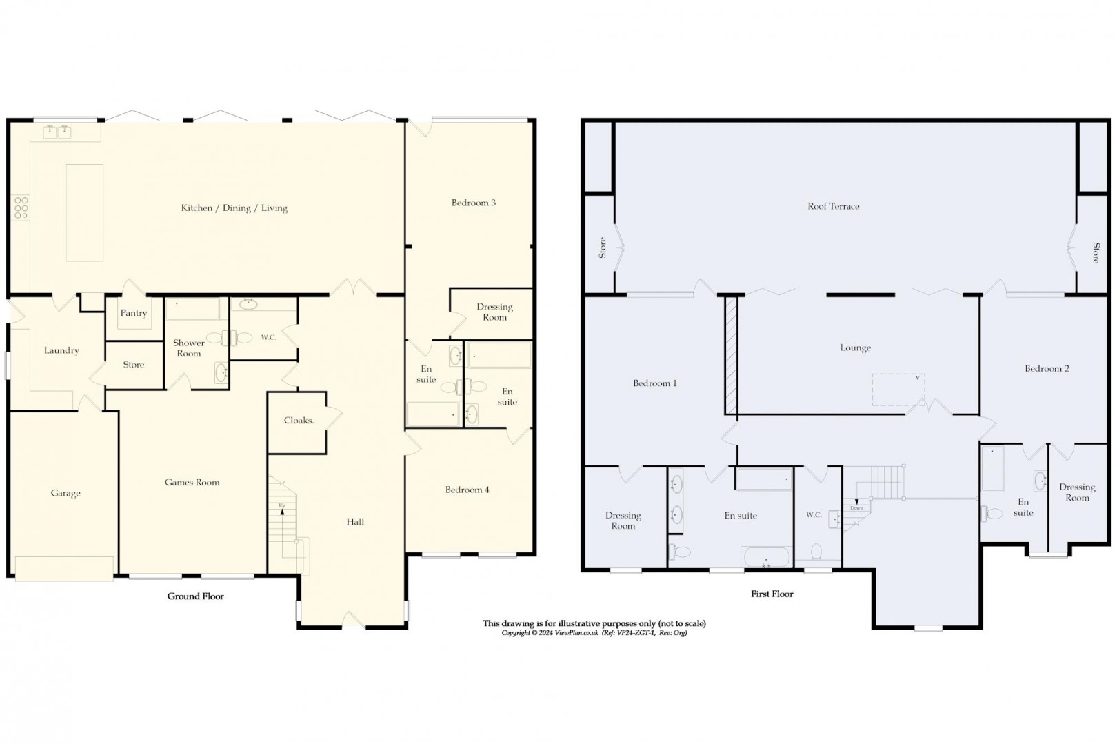 Floorplan for Lynmouth Drive, Penarth, Sully