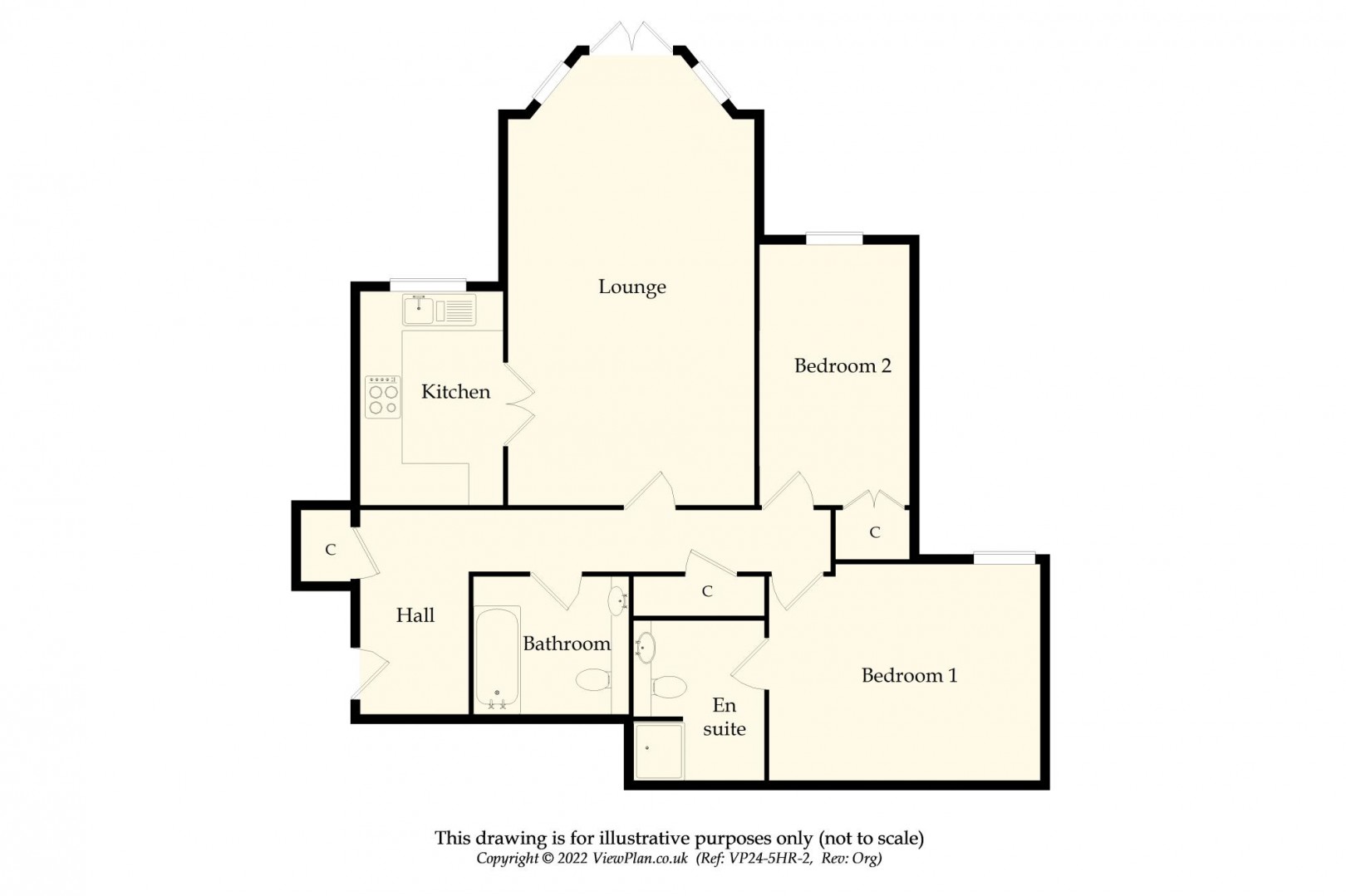 Floorplan for The Esplanade, Penarth