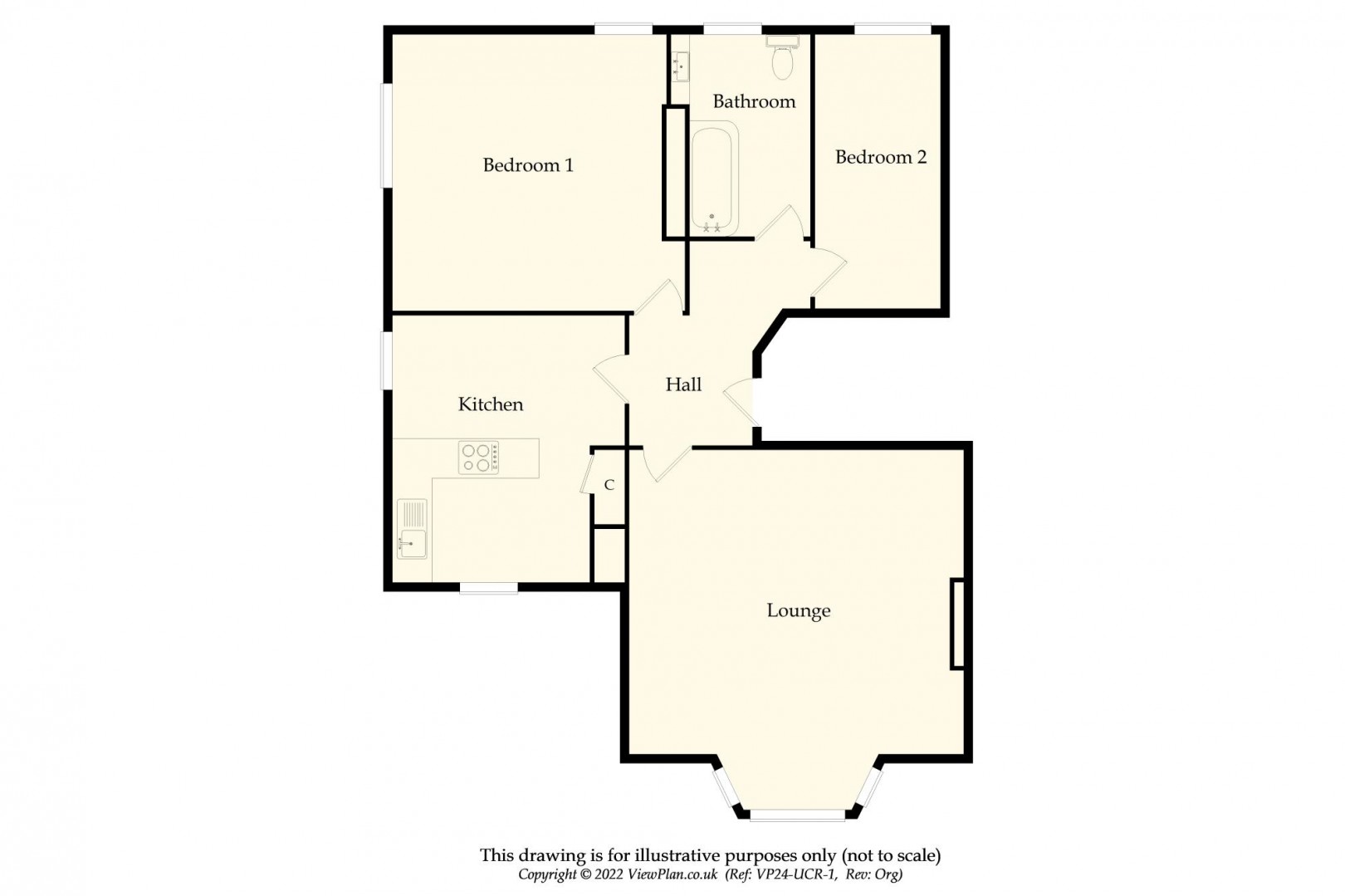 Floorplan for Plymouth Road, Penarth