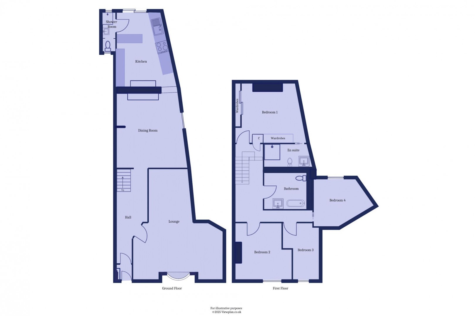 Floorplan for Glebe Street, Penarth