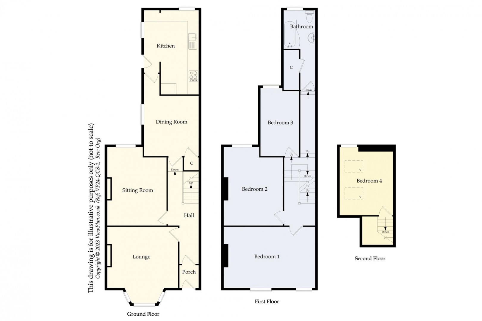 Floorplan for Dingle Road, Penarth