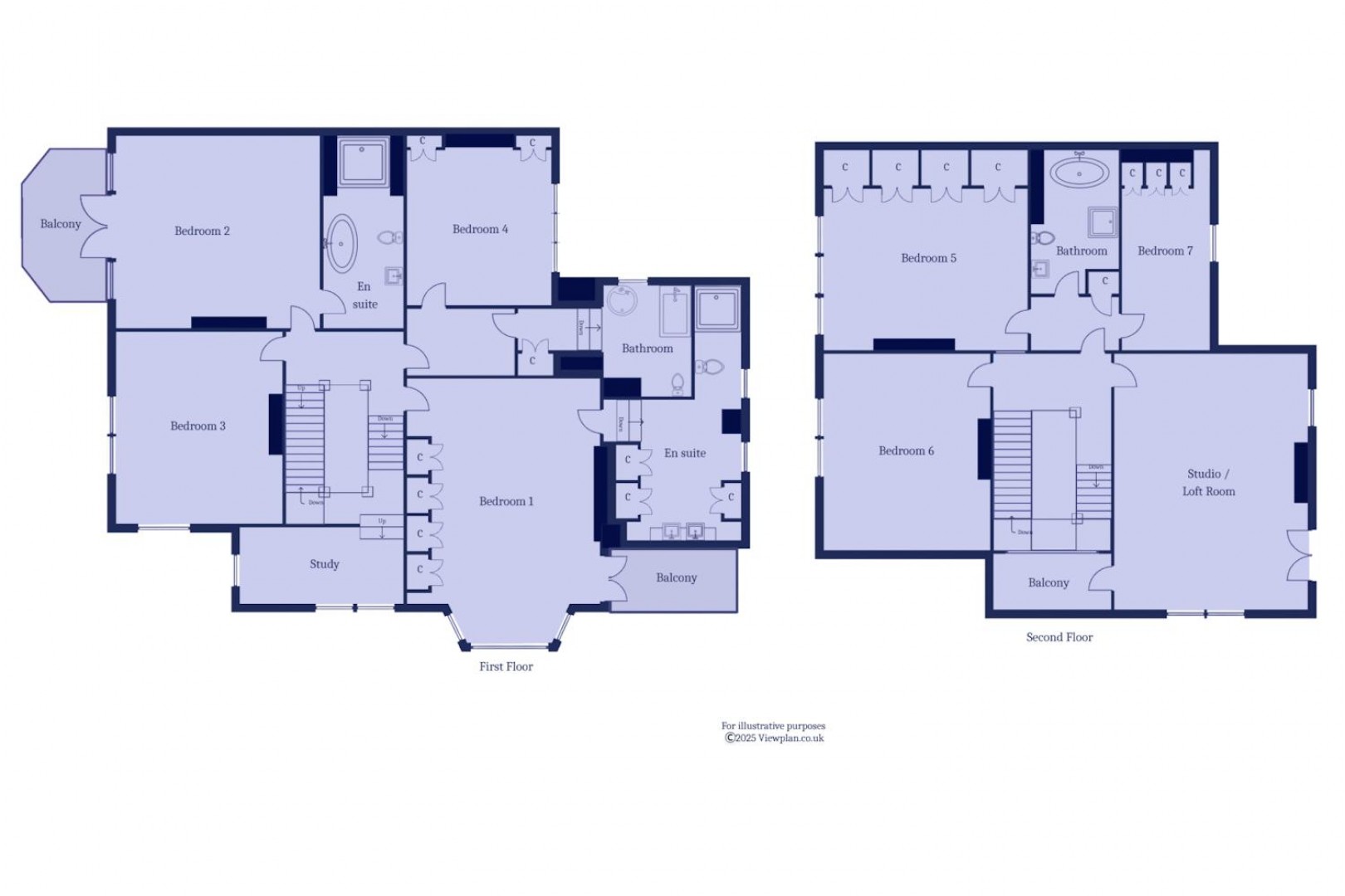 Floorplan for Park Road, Penarth