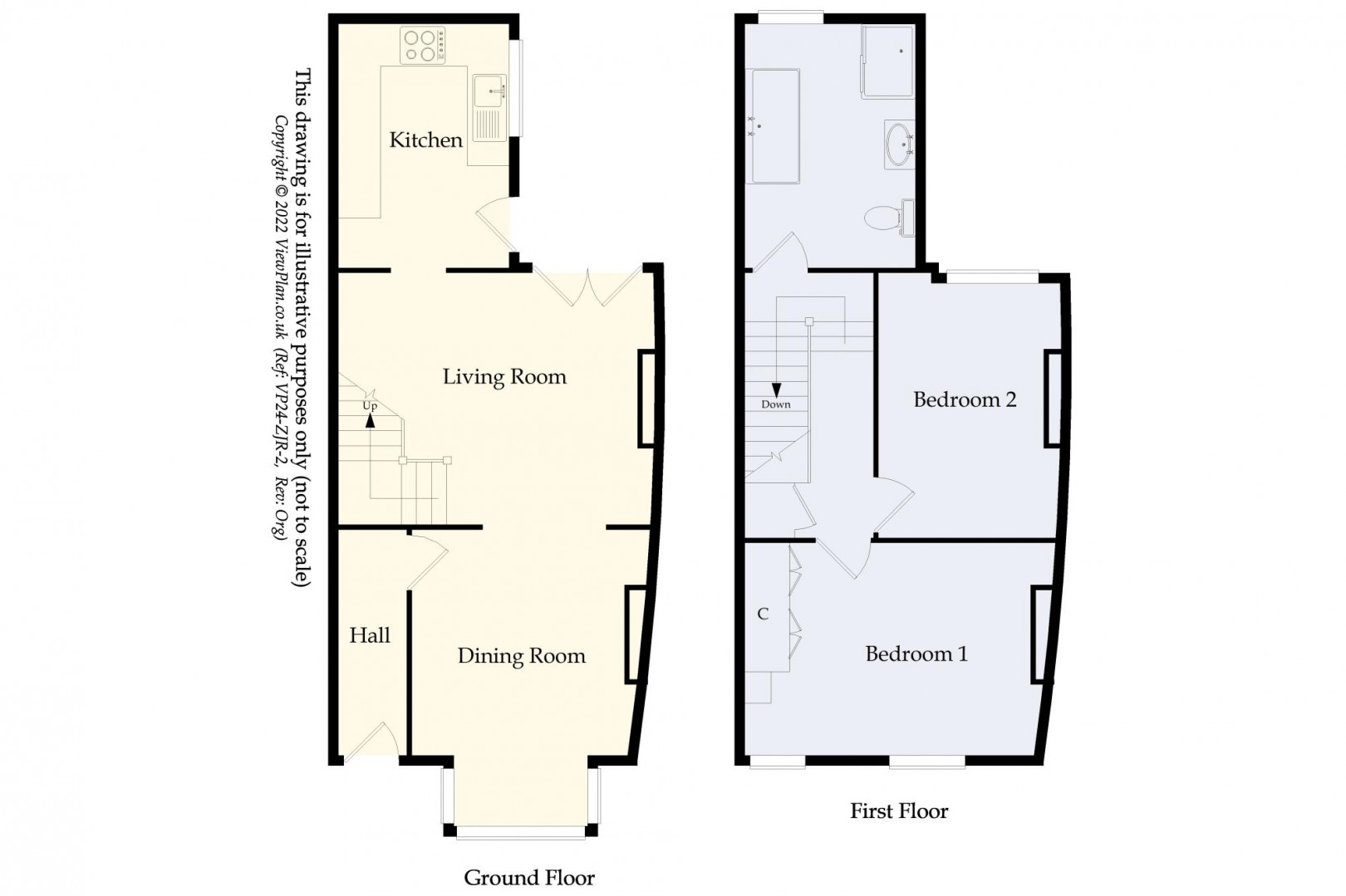 Floorplan for Windsor Place, Penarth