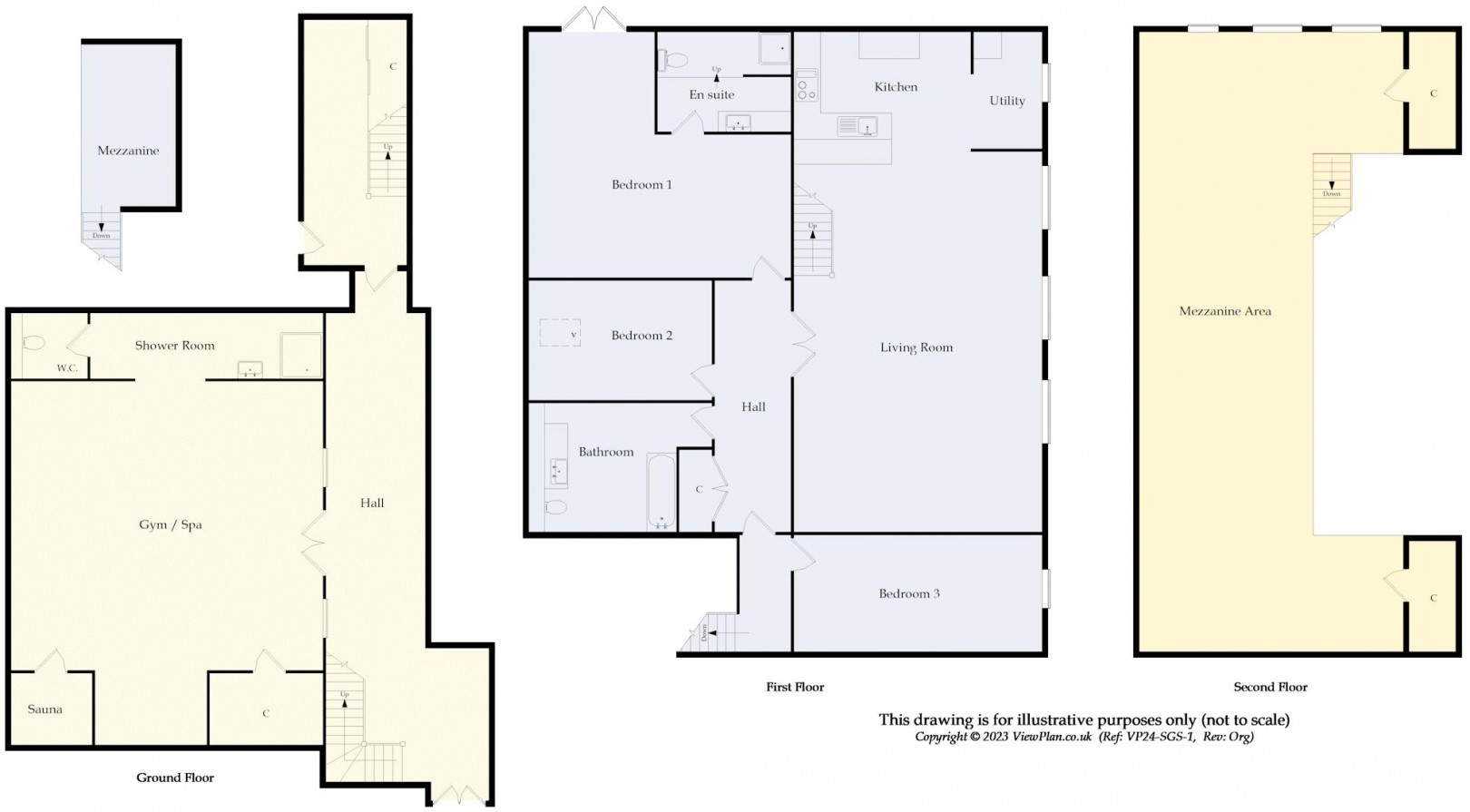 Floorplan for Balmoral Quays, The Esplanade, Penarth