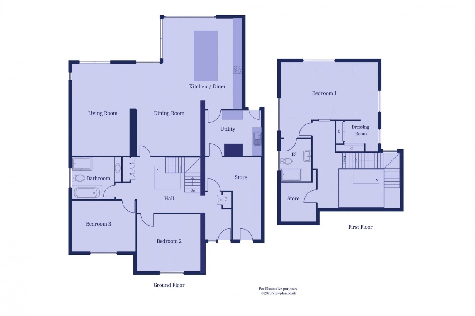 Floorplan for Westbourne Road, Penarth
