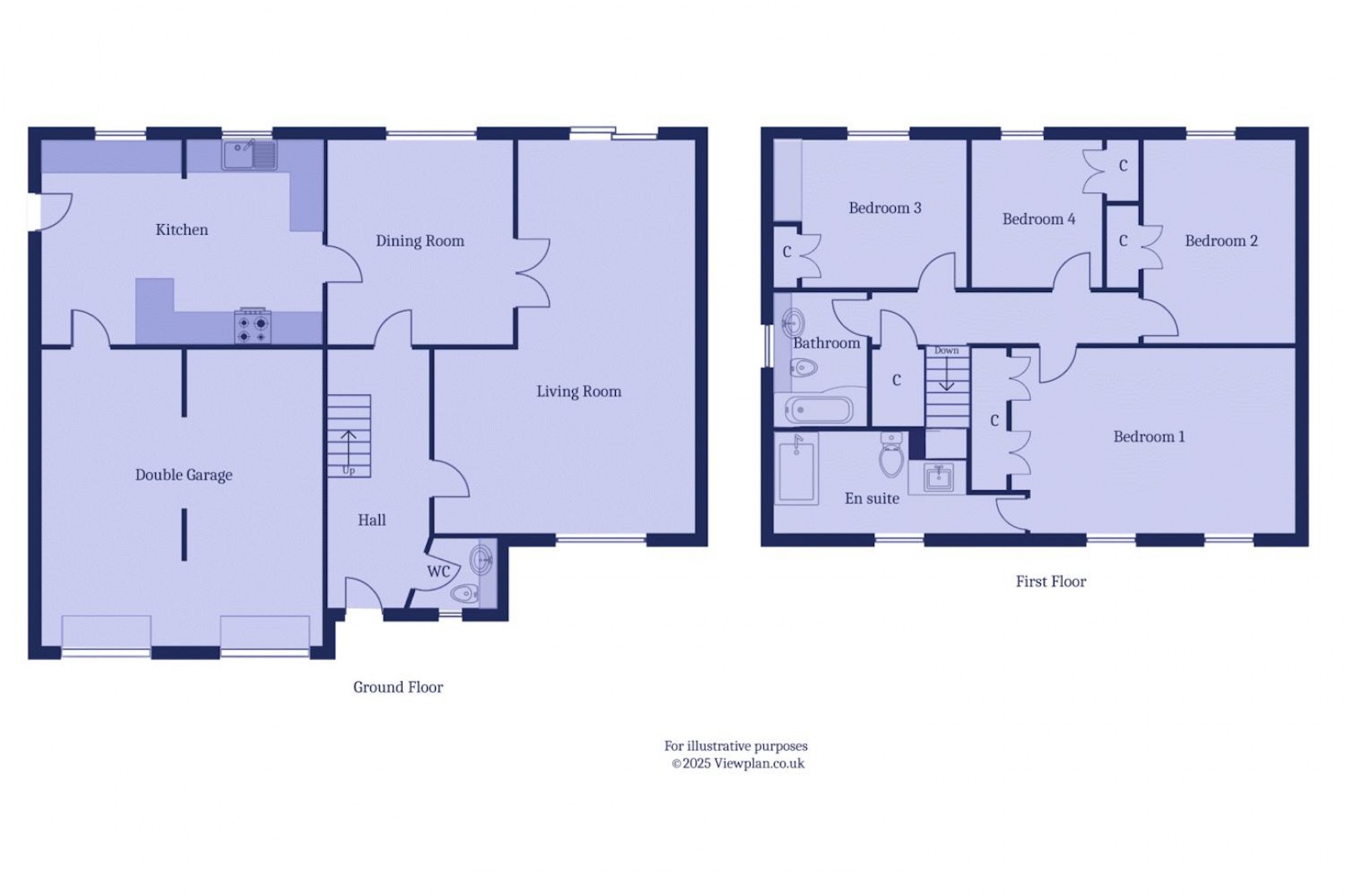 Floorplan for Maillards Haven, Penarth