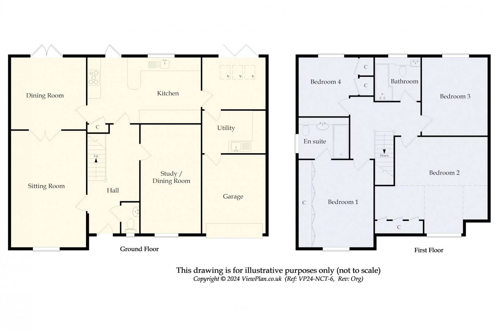 Floorplan for Rookery Close, Sully