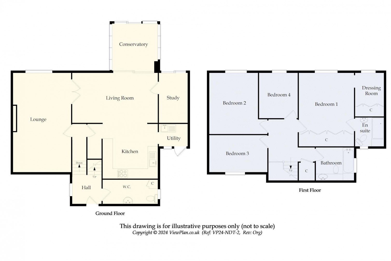 Floorplan for Station Road, Dinas Powys