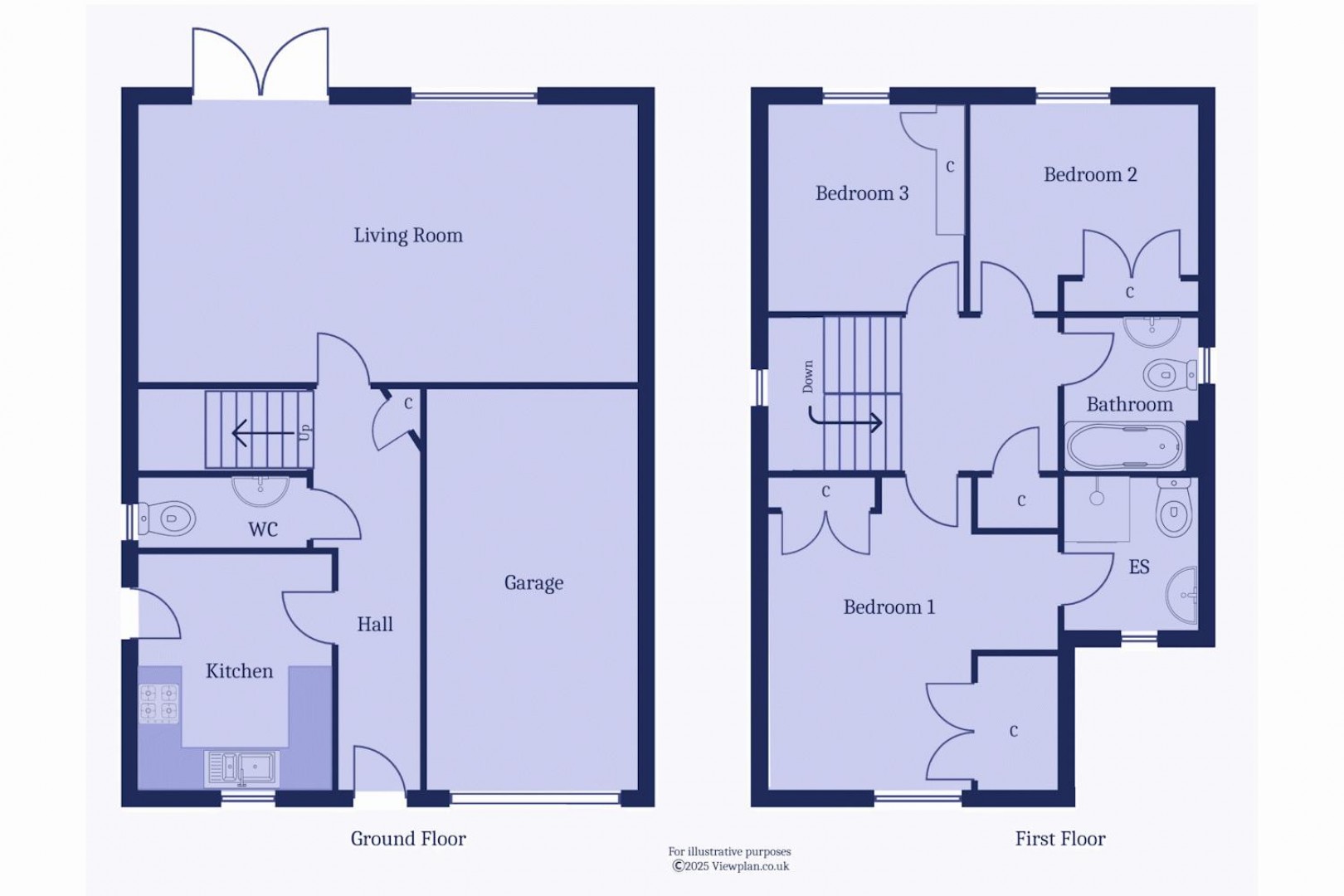 Floorplan for The Grange, Penarth