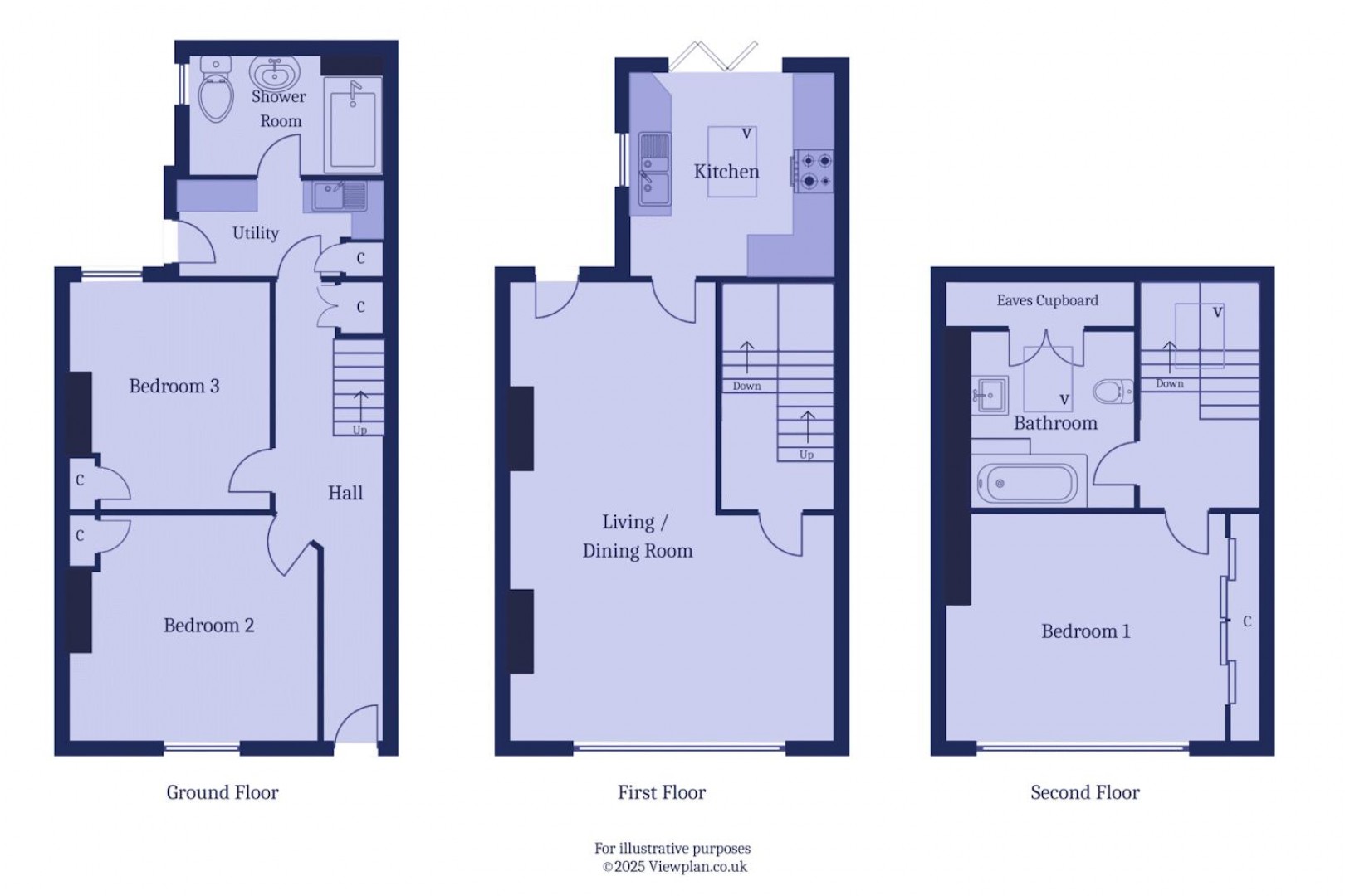 Floorplan for Paget Road, Penarth