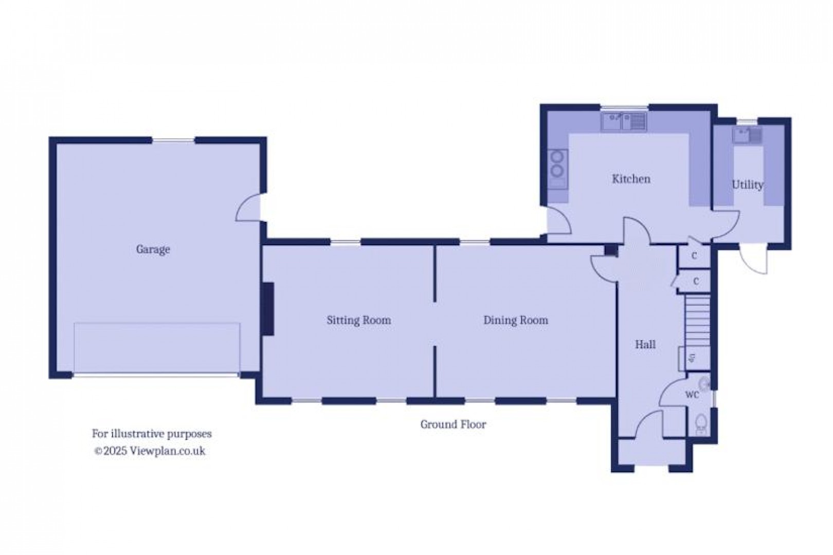 Floorplan for Sully Road, Penarth