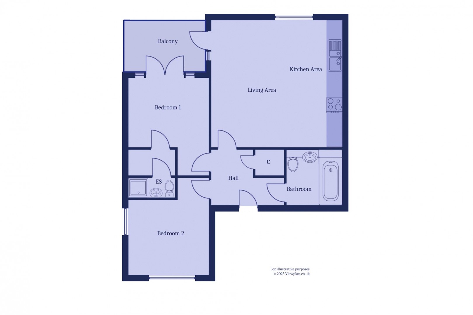 Floorplan for Pearse Close, Penarth