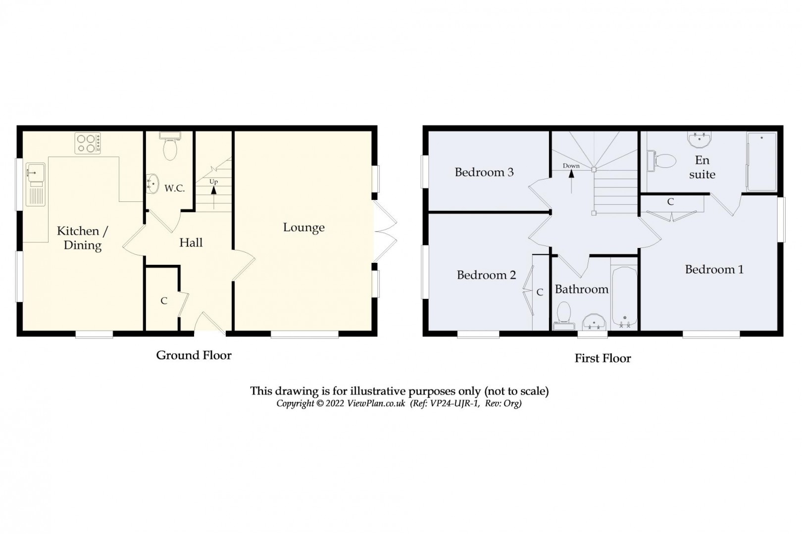 Floorplan for Steep Holm Walk, Sully