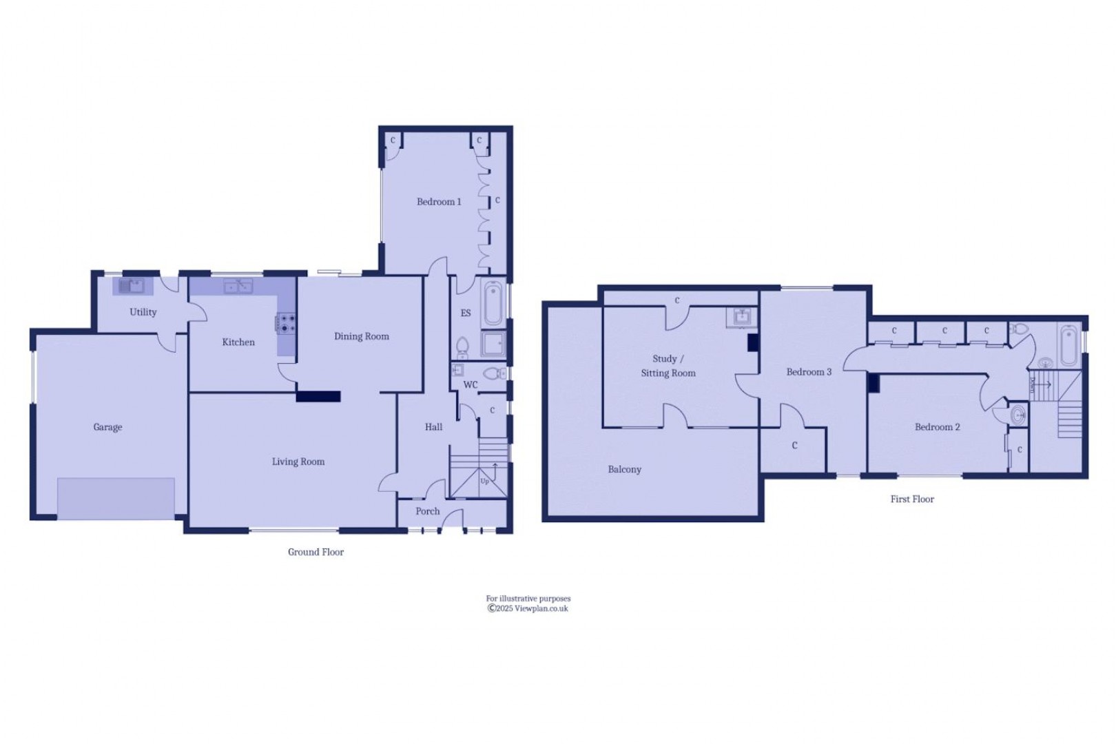 Floorplan for Minehead Avenue, Sully