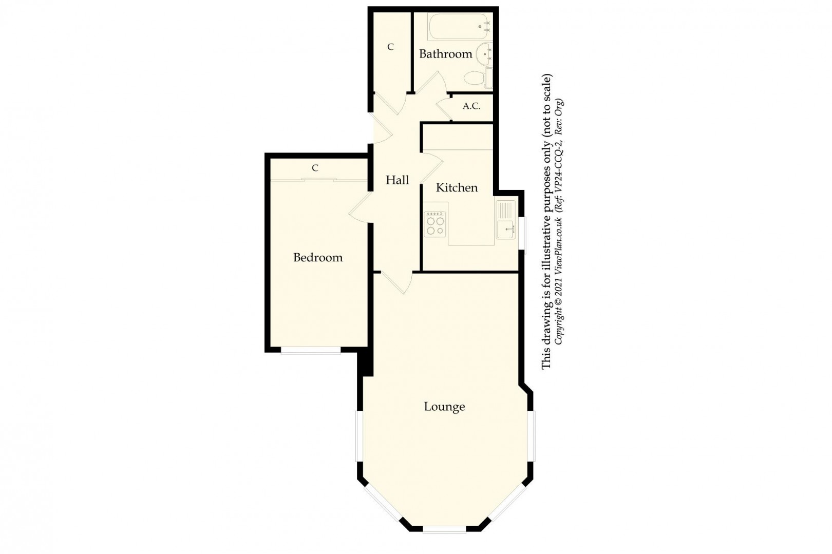 Floorplan for The Esplanade, Penarth
