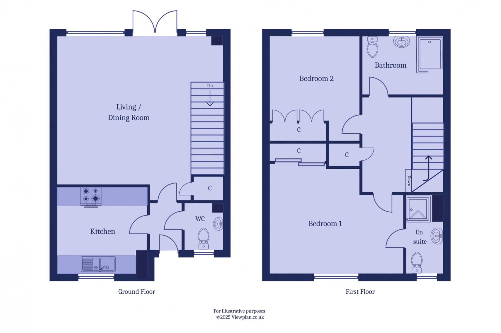 Floorplan for St. Josephs Mews, Penarth
