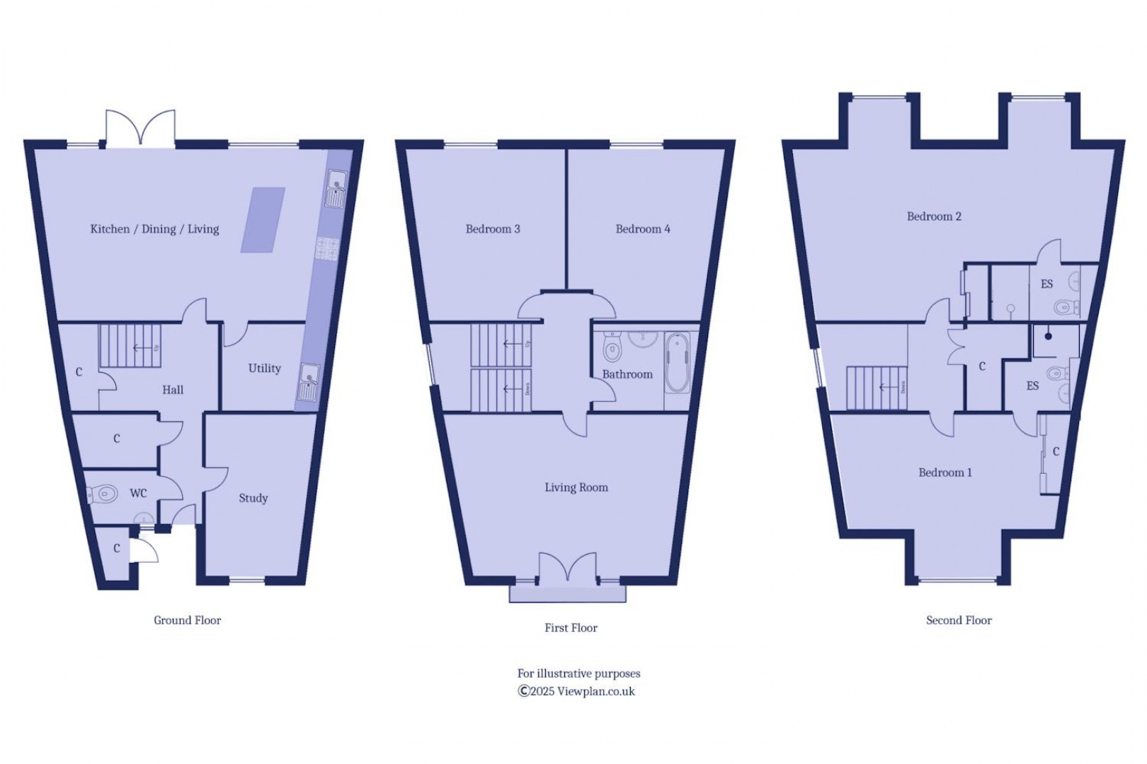 Floorplan for St. Josephs Mews, Penarth