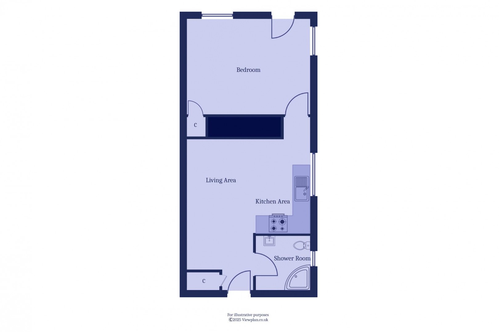 Floorplan for Plymouth Road, Penarth