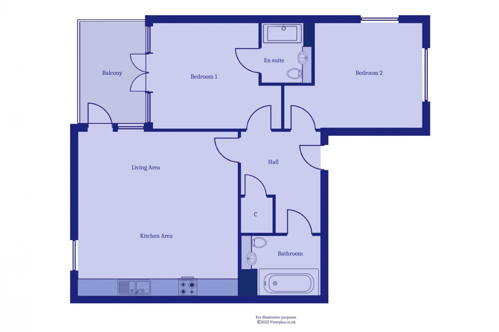 Floorplan for Pearse Close, Penarth
