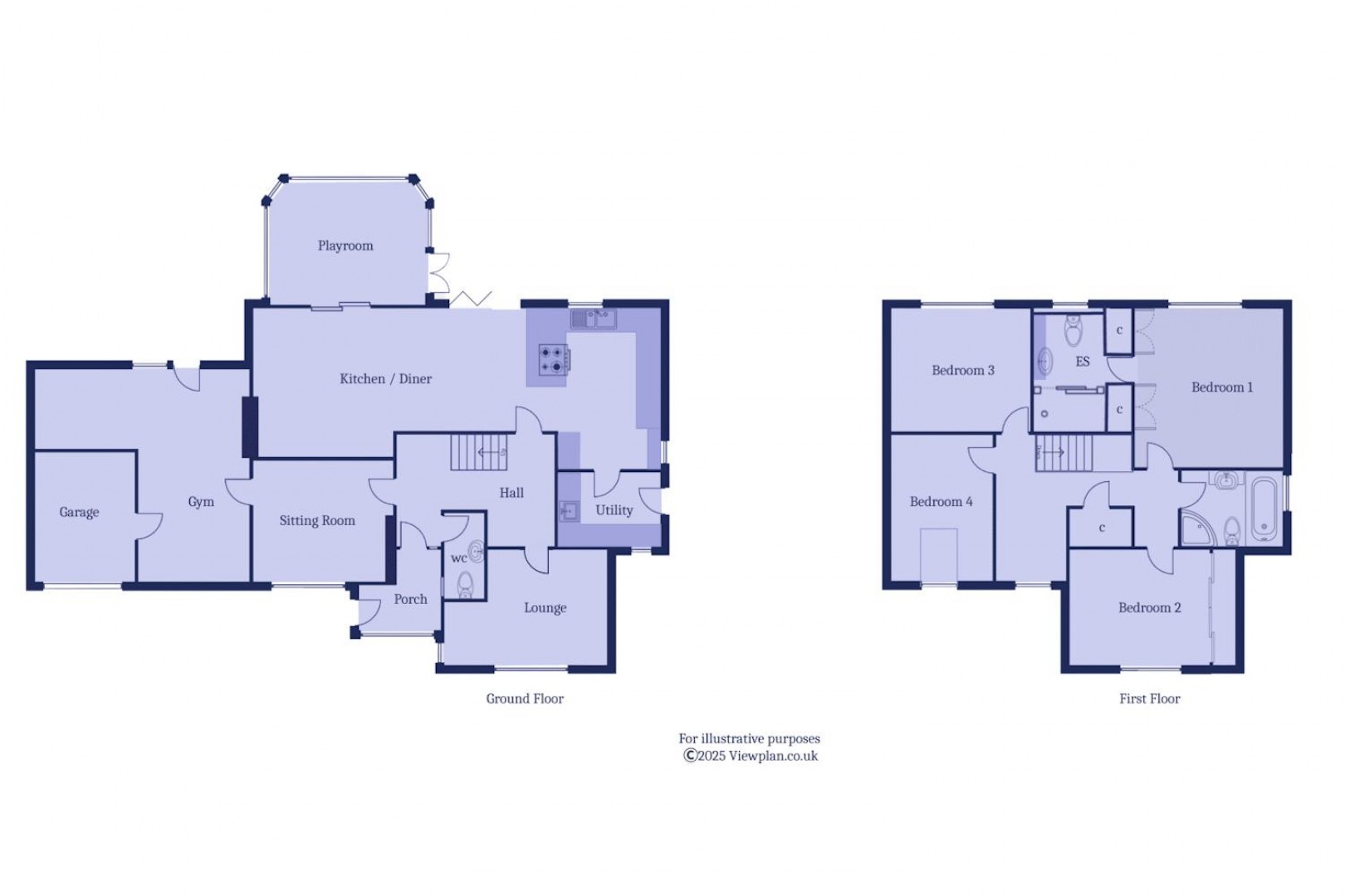 Floorplan for Meadowside, Penarth