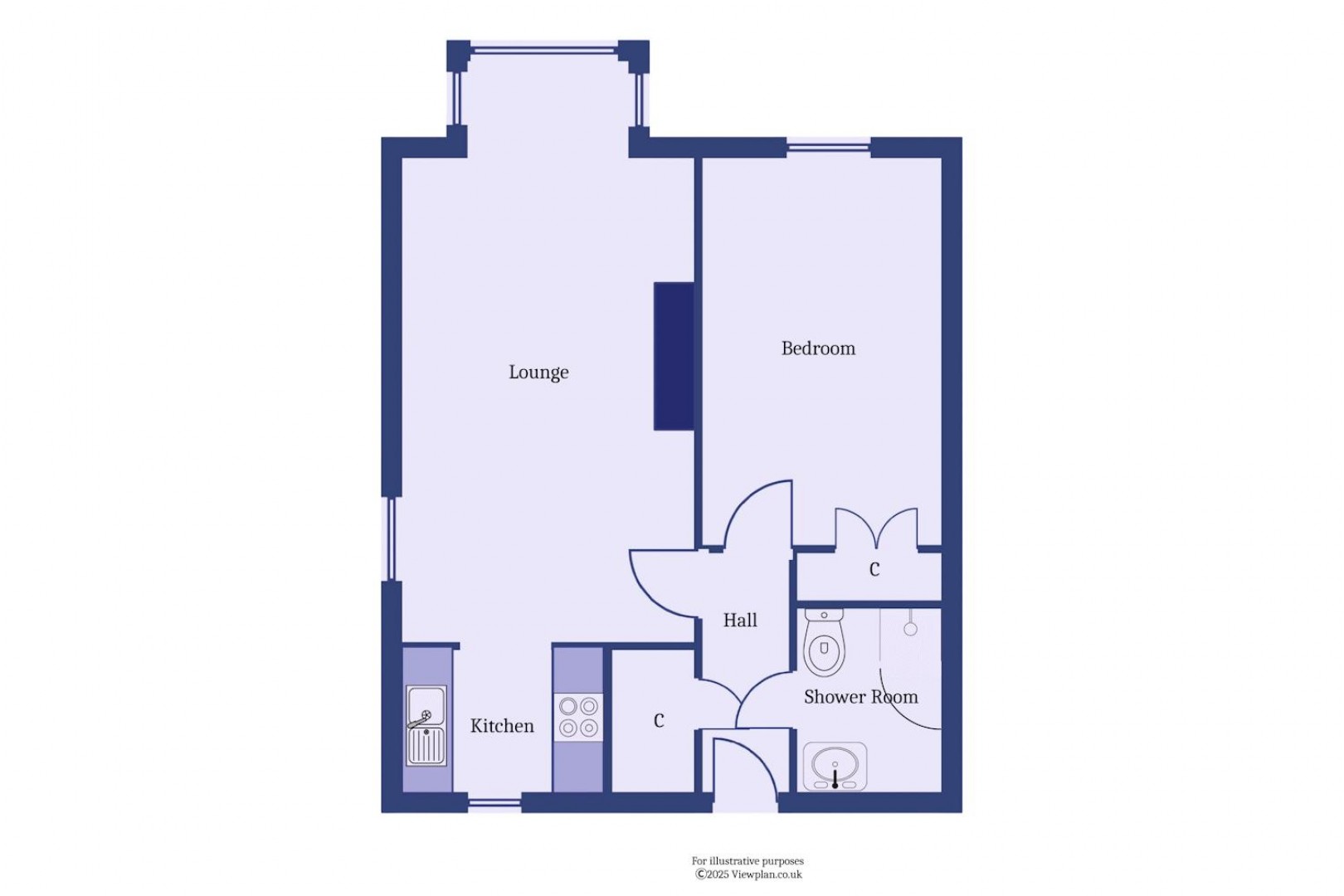 Floorplan for Homeside House, Bradford Place, Penarth
