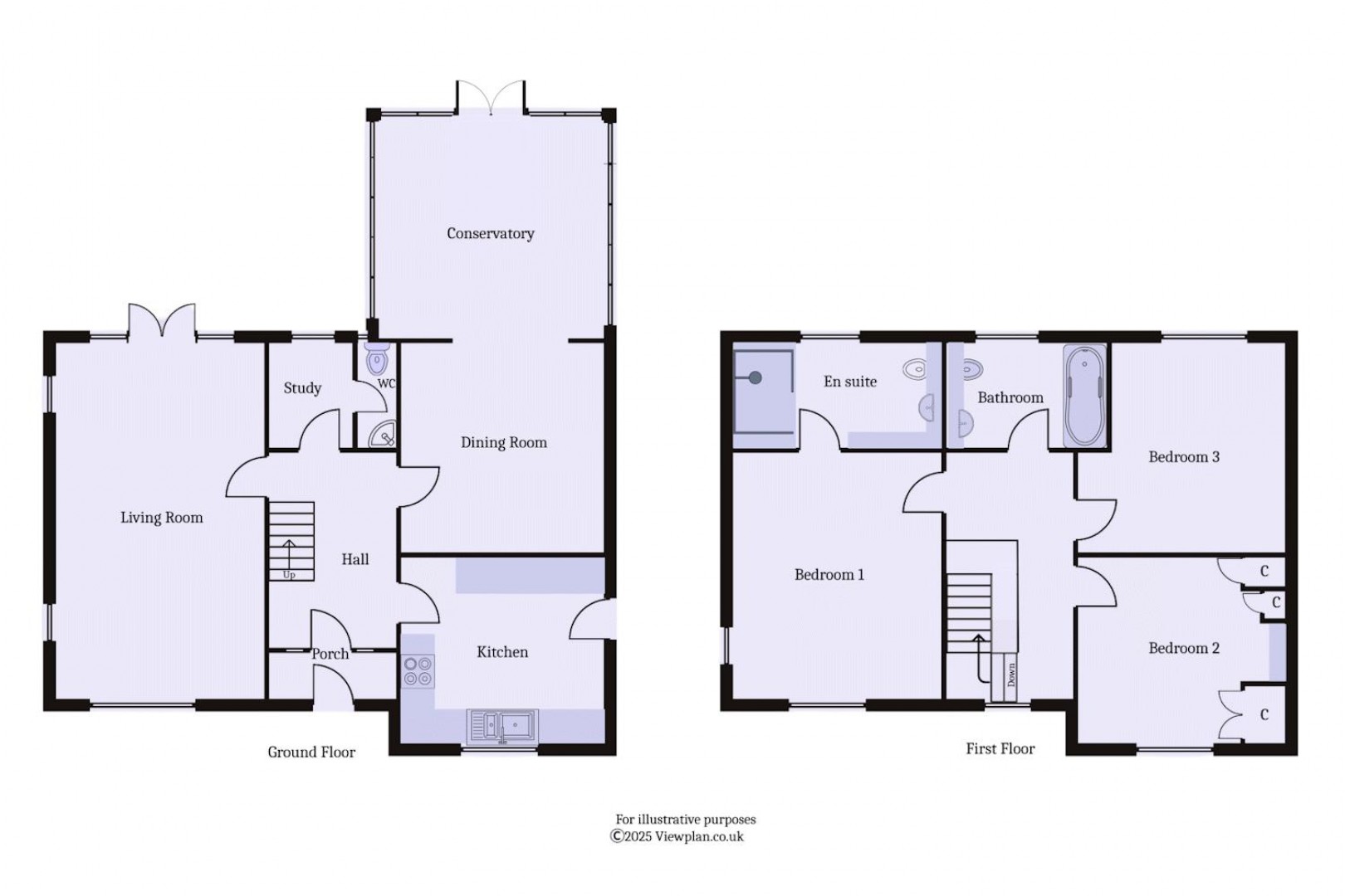 Floorplan for Westbourne Road, Penarth