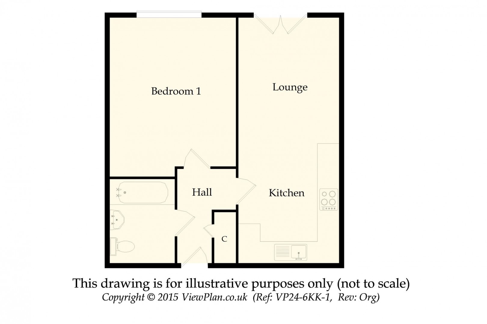 Floorplan for Hafan Yr Ysgol, High Street, Penarth