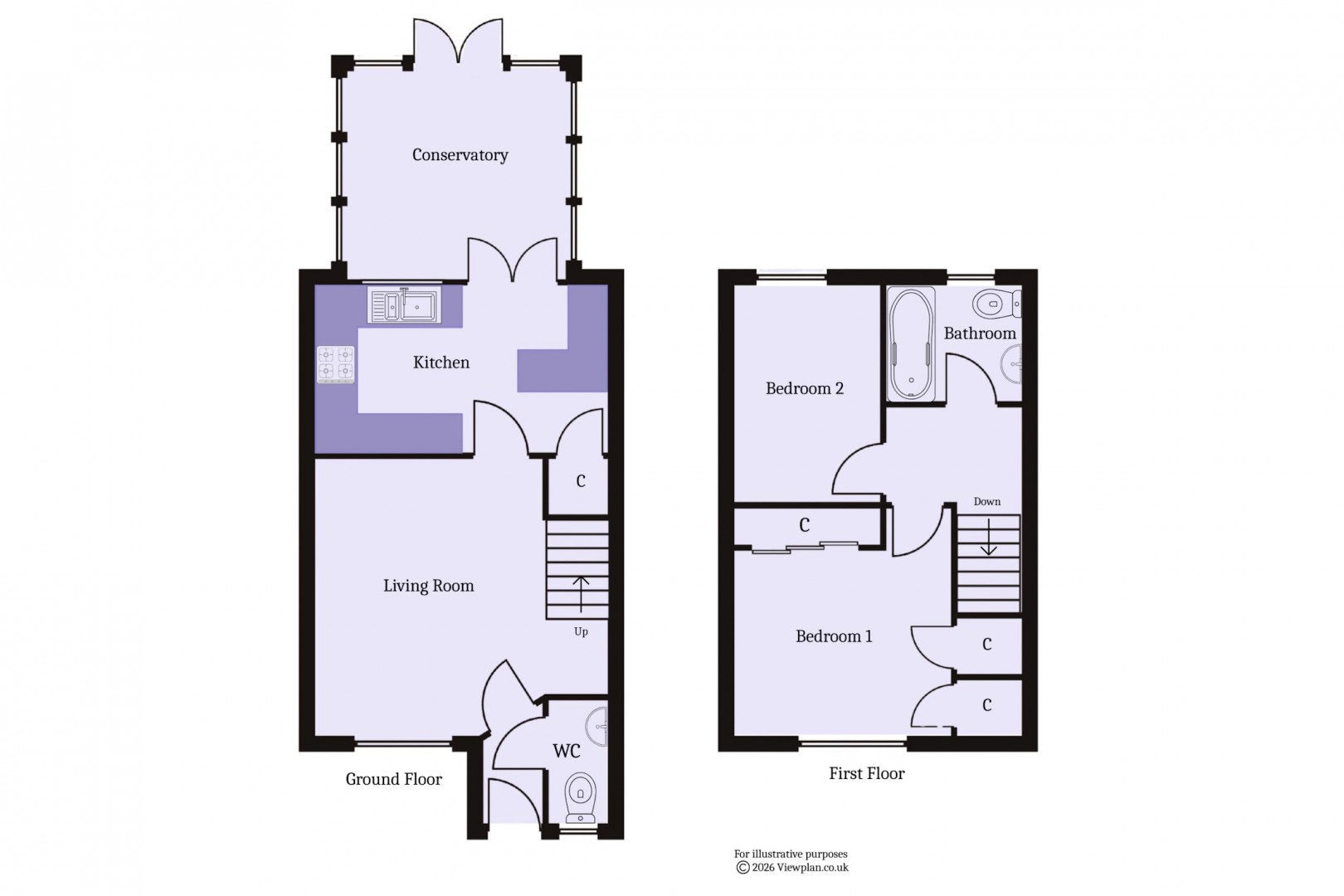 Floorplan for Tal-Y-Bryn, Penarth