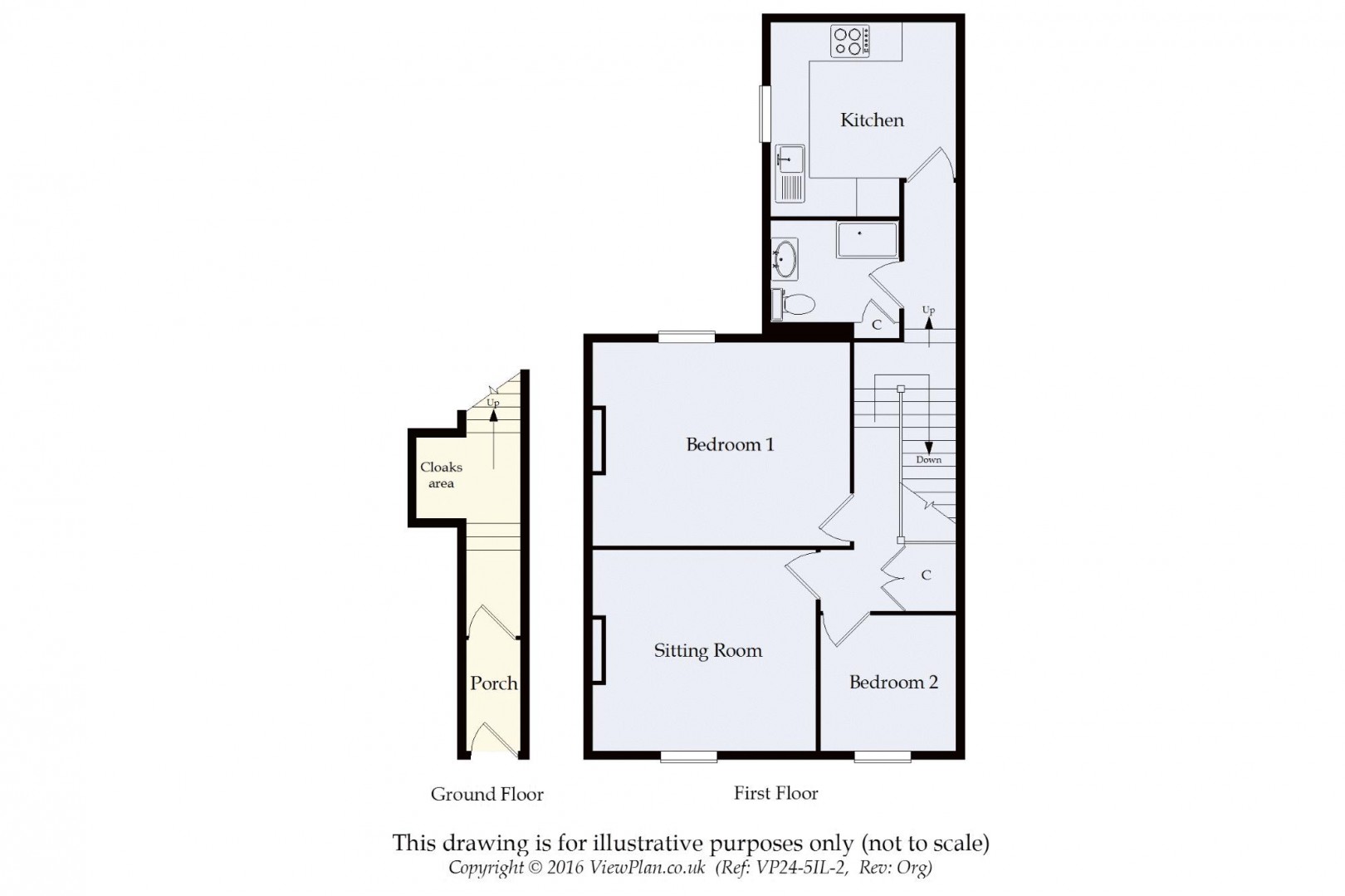 Floorplan for Glebe Street, Penarth